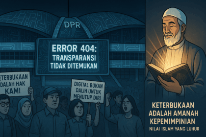 Lemahnya transparansi dalam sistem digital DPR RI. Di tengah geliat transformasi digital yang digaungkan pemerintah