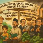 Energi untuk Rakyat Bukan untuk Pejabat, Transisi Energi Harus Jadi Ladang Amanah Bukan Ladang Untung