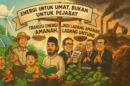Energi untuk Rakyat Bukan untuk Pejabat, Transisi Energi Harus Jadi Ladang Amanah Bukan Ladang Untung