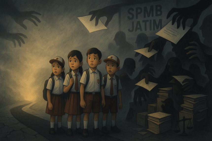 SPMB Jatim Disorot: Transparansi Buram, Masa Depan Anak Dipertaruhkan