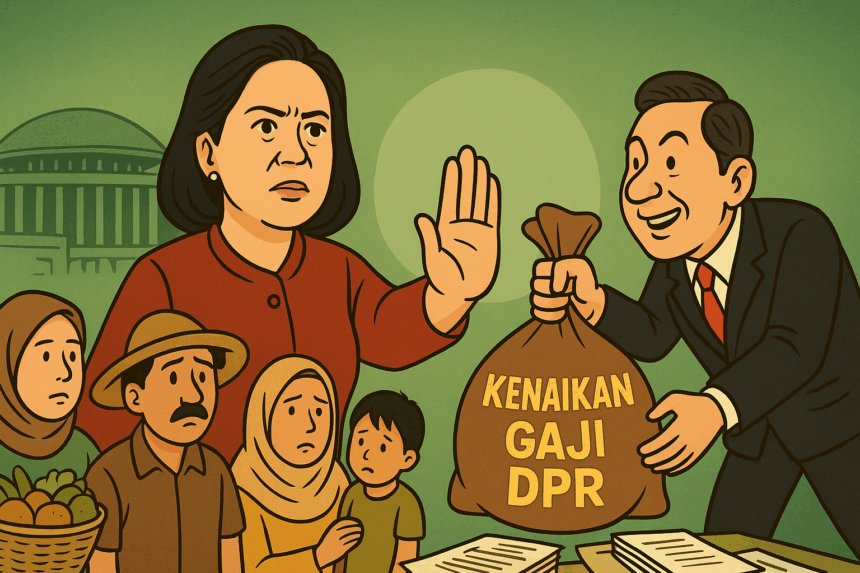 Ketua DPR RI Puan Maharani membantah kabar kenaikan gaji anggota DPR menjadi Rp3 juta per hari. Ia menegaskan tidak ada penambahan gaji
