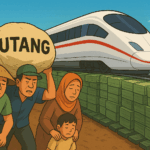 Proyek Kereta Cepat Jakarta-Bandung (KCJB) kembali menjadi sorotan publik setelah biaya membengkak hingga 7,27 miliar