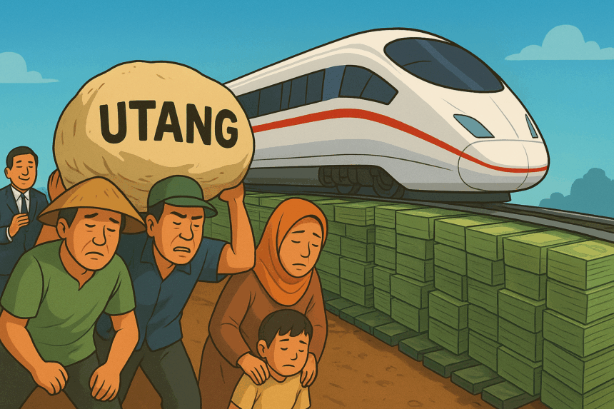 Proyek Kereta Cepat Jakarta-Bandung (KCJB) kembali menjadi sorotan publik setelah biaya membengkak hingga 7,27 miliar