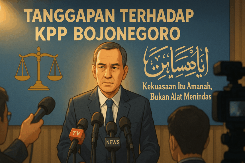 Antono, warga sekaligus anggota Ikatan Wajib Pajak Indonesia (IWPI), menggelar pernyataan terbuka yang mengejutkan publik.