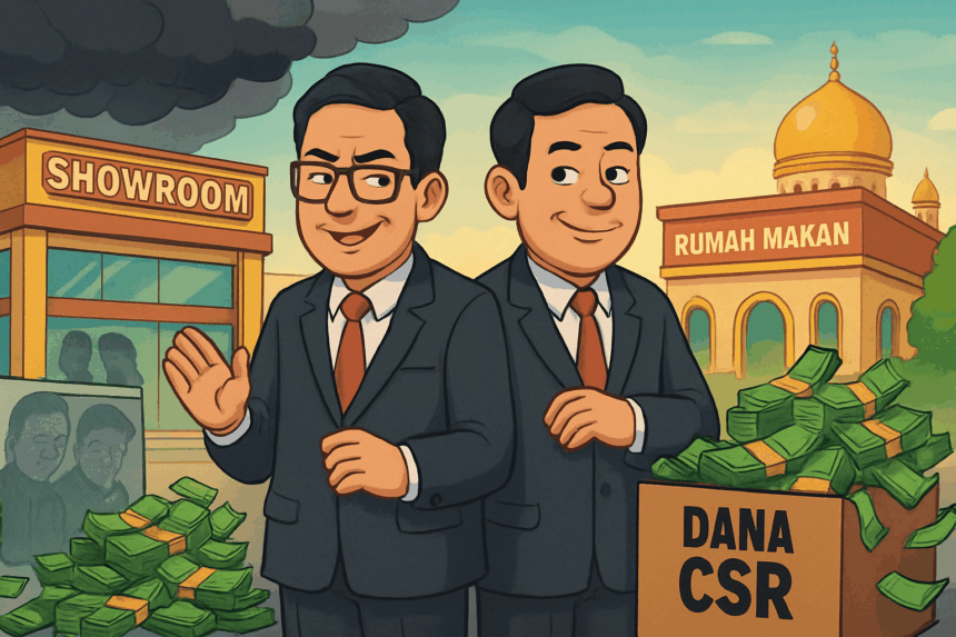 Komisi Pemberantasan Korupsi (KPK) telah menetapkan dua anggota DPR RI, Heri Gunawan dan Satori, sebagai tersangka atas penyalahgunaan