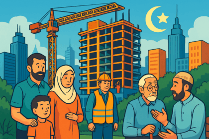 Pemerintah berencana membangun gedung 40 lantai di bekas lahan Kedutaan Besar Inggris, Bundaran HI, Jakarta Pusat.