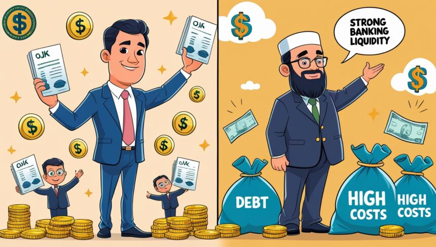 Otoritas Jasa Keuangan (OJK) melaporkan bahwa likuiditas perbankan nasional menguat setelah pemerintah menempatkan dana Rp200 triliun