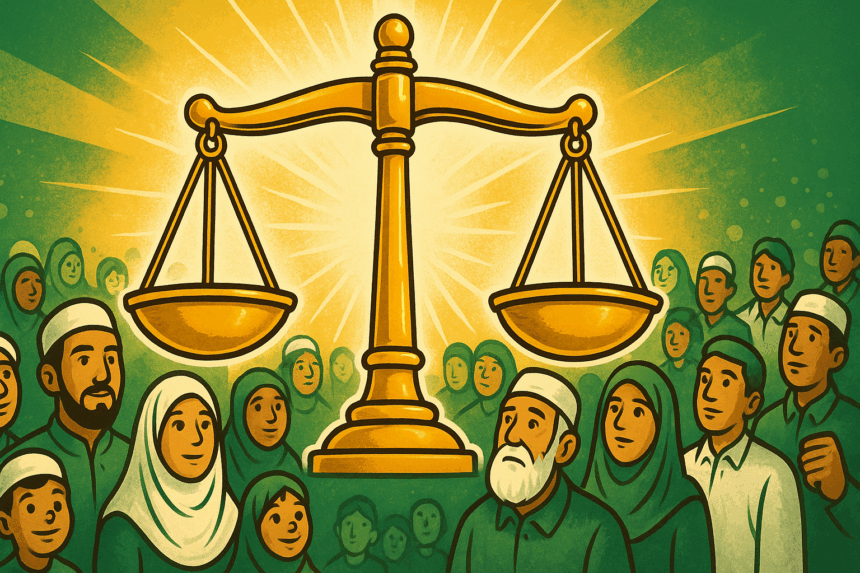 Dalam konteks ini, Islam menegaskan prinsip yang jelas hukum harus ditegakkan demi keadilan tanpa tebang pilih.