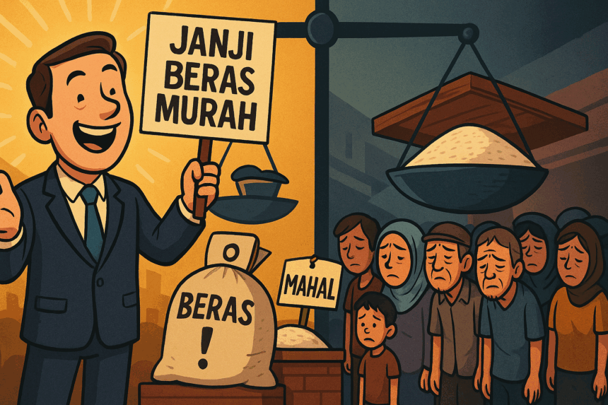 Polemik harga beras kembali menjadi sorotan setelah usulan kenaikan harga eceran tertinggi (HET) beras Bulog ditolak pemerintah.