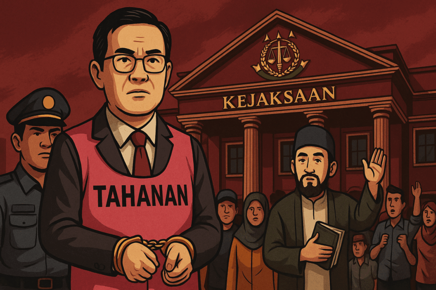 Mantan Menteri Pendidikan dan Kebudayaan, Nadiem Anwar Makarim, resmi ditahan Kejaksaan Agung usai ditetapkan tersangka