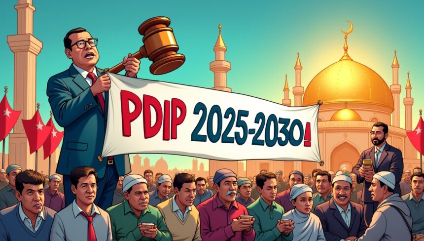 Kementerian Hukum dan HAM resmi mengesahkan kepengurusan DPP PDIP periode 2025–2030. SK yang diserahkan oleh Menteri Hukum