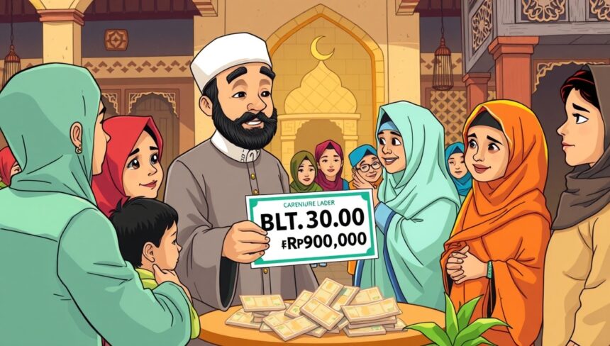 Pemerintah mulai menyalurkan Bantuan Langsung Tunai (BLT) senilai Rp900.000 kepada masyarakat berpenghasilan rendah