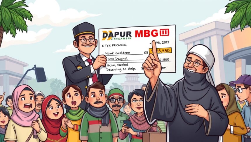 Kebijakan pemberian insentif Rp6 juta per hari bagi dapur MBG menuai kritik dari publik. Pemerintah beralasan insentif tersebut