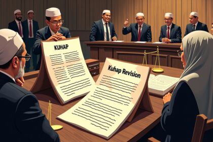 Koalisi Masyarakat Sipil resmi melayangkan somasi terbuka kepada pemerintah dan DPR RI, mendesak agar pembahasan Revisi KUHAP