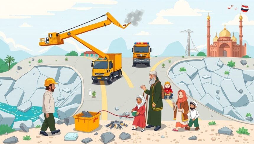 Presiden Prabowo menegaskan pentingnya percepatan pemulihan infrastruktur dasar sebagai langkah awal penyelamatan warga