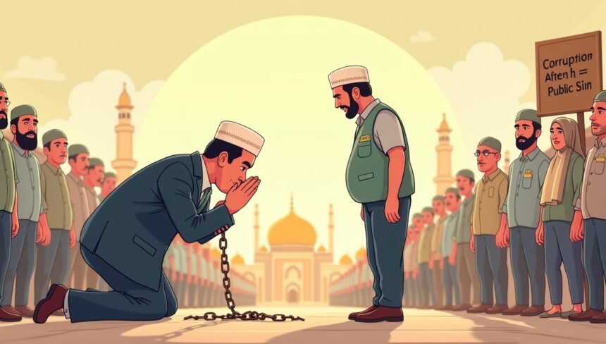 Permintaan maaf Bupati Bekasi Ade Kuswara kepada publik usai terjaring operasi tangkap tangan (OTT) KPK memunculkan perdebatan moral