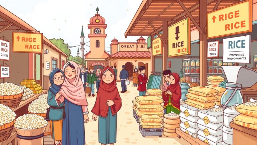 Tren penurunan harga beras mulai dirasakan masyarakat di berbagai daerah dalam sebulan terakhir. Berdasarkan data