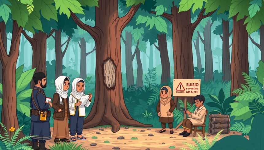 Aparat penegak hukum mulai menyelidiki maraknya aktivitas pembalakan liar di sejumlah kawasan hutan lindung. Penebangan ilegal yang merusak