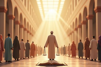 Etika kepemimpinan Islam menempatkan kekuasaan sebagai amanah yang harus dijalankan untuk menjaga keadilan dan melindungi hak-hak masyarakat