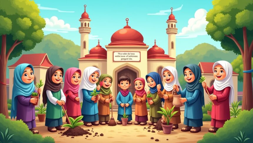 alah satu implementasinya adalah menumbuhkan semangat gotong royong sosial, di mana masyarakat saling membantu, bekerja sama, dan berbagi