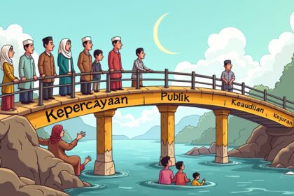 Kepercayaan publik runtuh